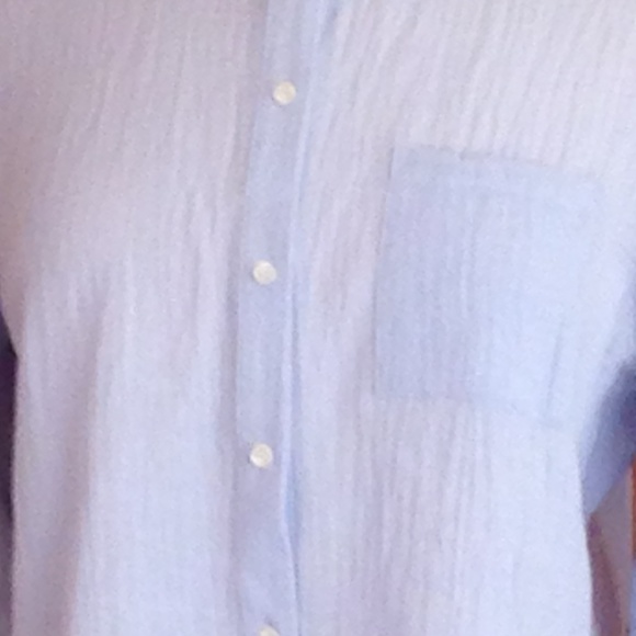 VINCE CAMUTO-Crinkle Utility Shirt -Excellent Cond - Picture 4 of 5